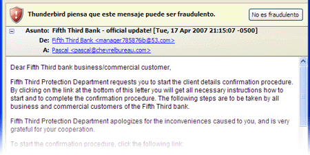 thunderbird-phishing-protection protección antifraude