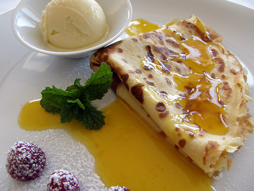 crepe a la naranja