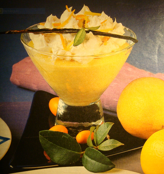 parfait de naranja