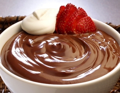 mousse de chocolate