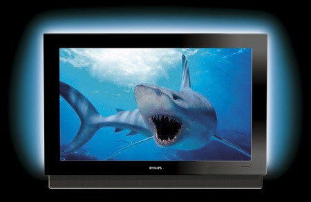 pantalla con luz ambiental