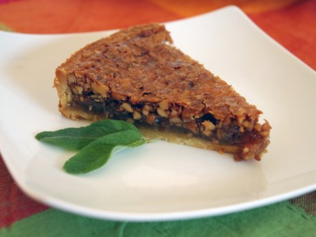 mini tarta de nueces