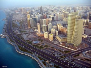 Vista panoramica de Abu Dabi