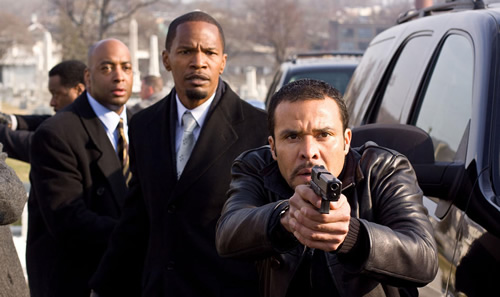 Jamie Fox en una escena de Un Ciudadano Ejemplar