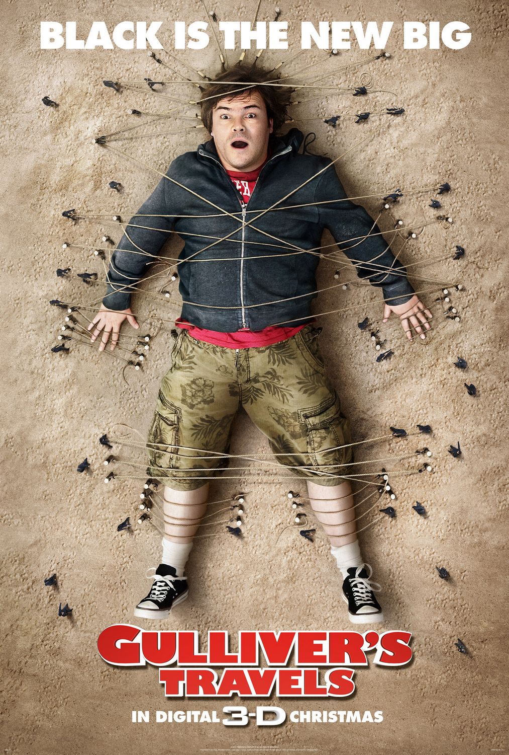 Póster y Tráiler de Gulliver´s Travels con Jack Black 1