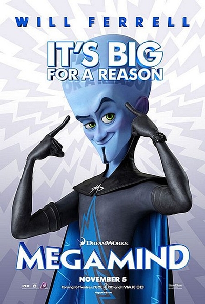 Poster y Trailer de MegaMind 1