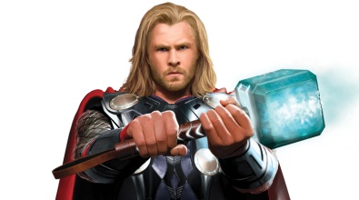 Arte conceptual de Thor con Chris Hemsworth 1