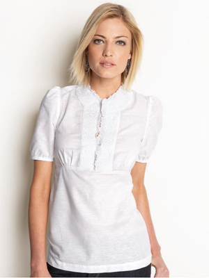 blusa blanca