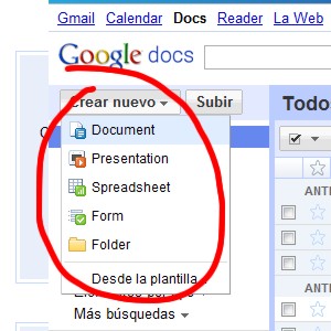 Compartir sus documentos con otras personas en Gmail 1