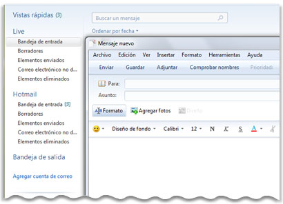 Comprobar correos de Windows Live Hotmail 1