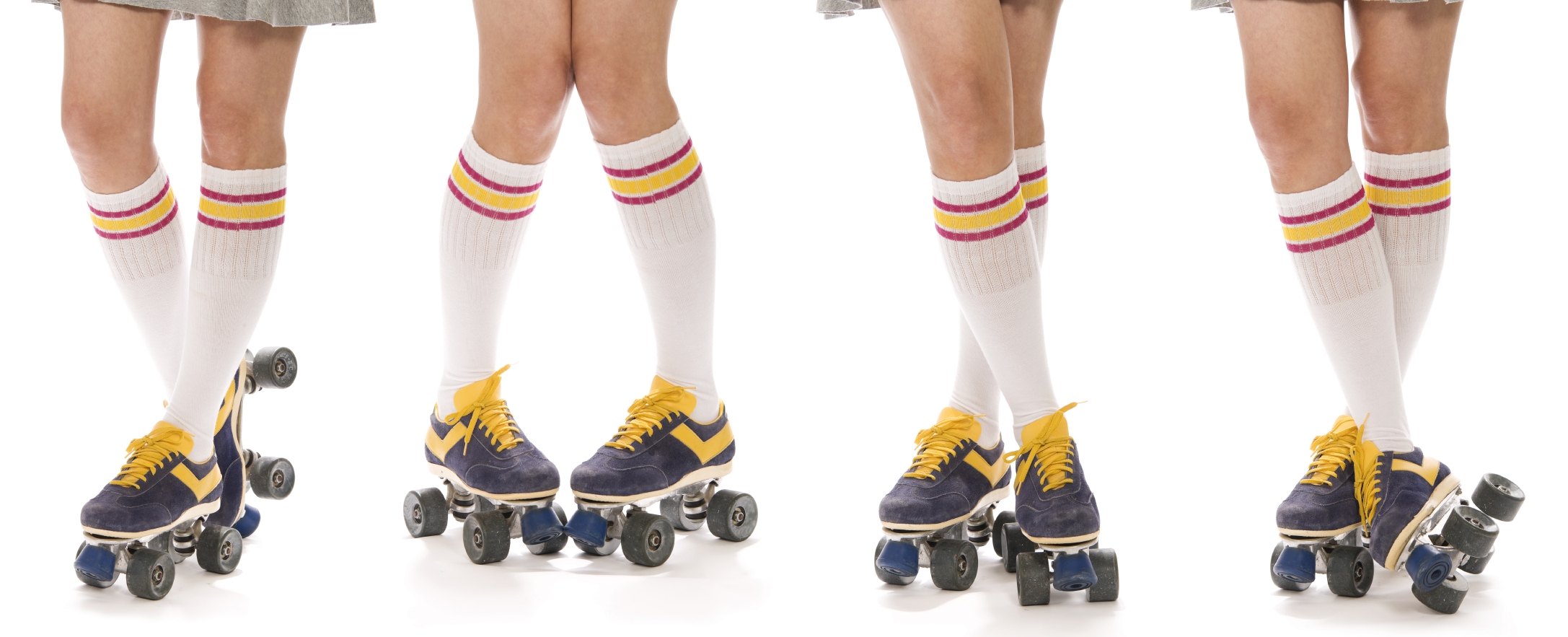 mujer patines