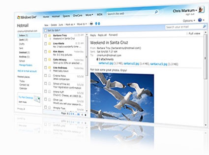 Agregar un archivo adjunto en Windows Live Hotmail 1