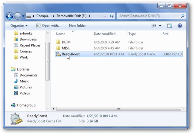 Aumenta la velocidad Netbook con una tarjeta SD y ReadyBoost 1