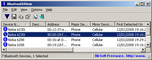 Escanear dispositivos Bluetooth 1