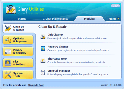 Glary Utilities mantenimiento completo de la PC 1