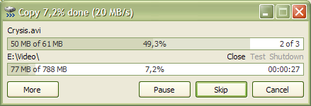 TeraCopy copiar archivos con más velocidad 1