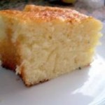torta esponjosa de limon