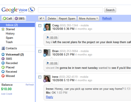 Gmail permite grabar llamadas entrantes 1