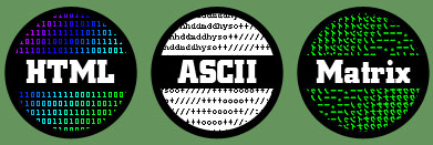 Convierte tus imágenes en HTML, ASCII o Matrix
