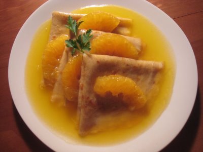 crêpes suzette