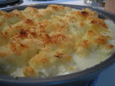 Gratín de coliflor