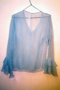 Blusa de gasa