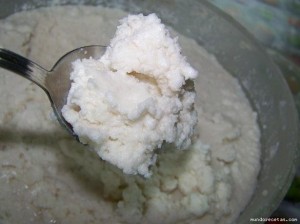 Usar jabón blanco rallado