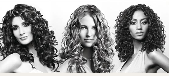 Cabello rizado suave sin productos químicos