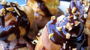 profiteroles rellenos