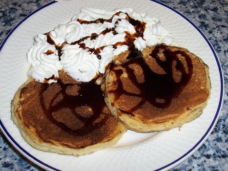 tortitas con nata