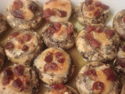champiñones rellenos
