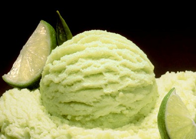 Helado de limón, helados, limón.
