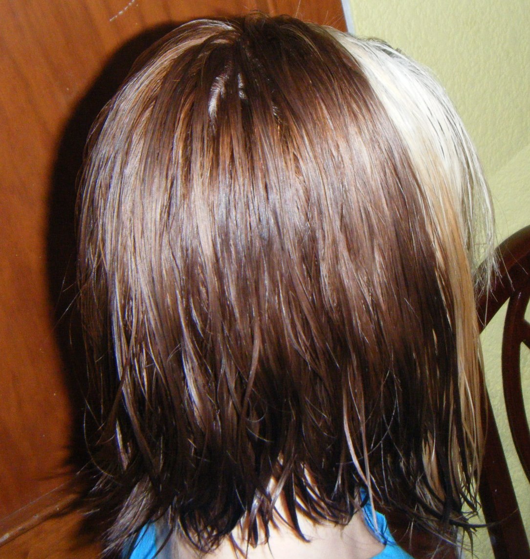 cabello bicolor