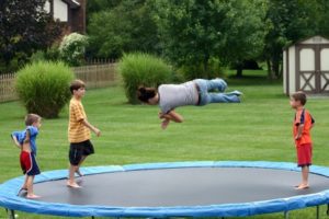 Ideas de Paisajismo para Trampolines