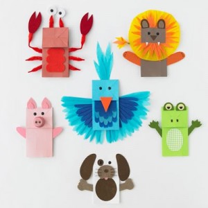 Guiñoles de papel