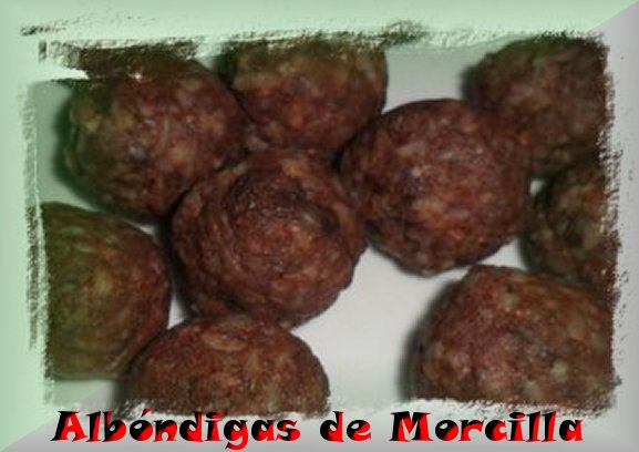 Albóndigas de morcilla 1