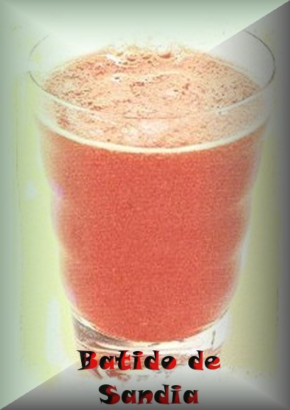 Batido de sandia 1