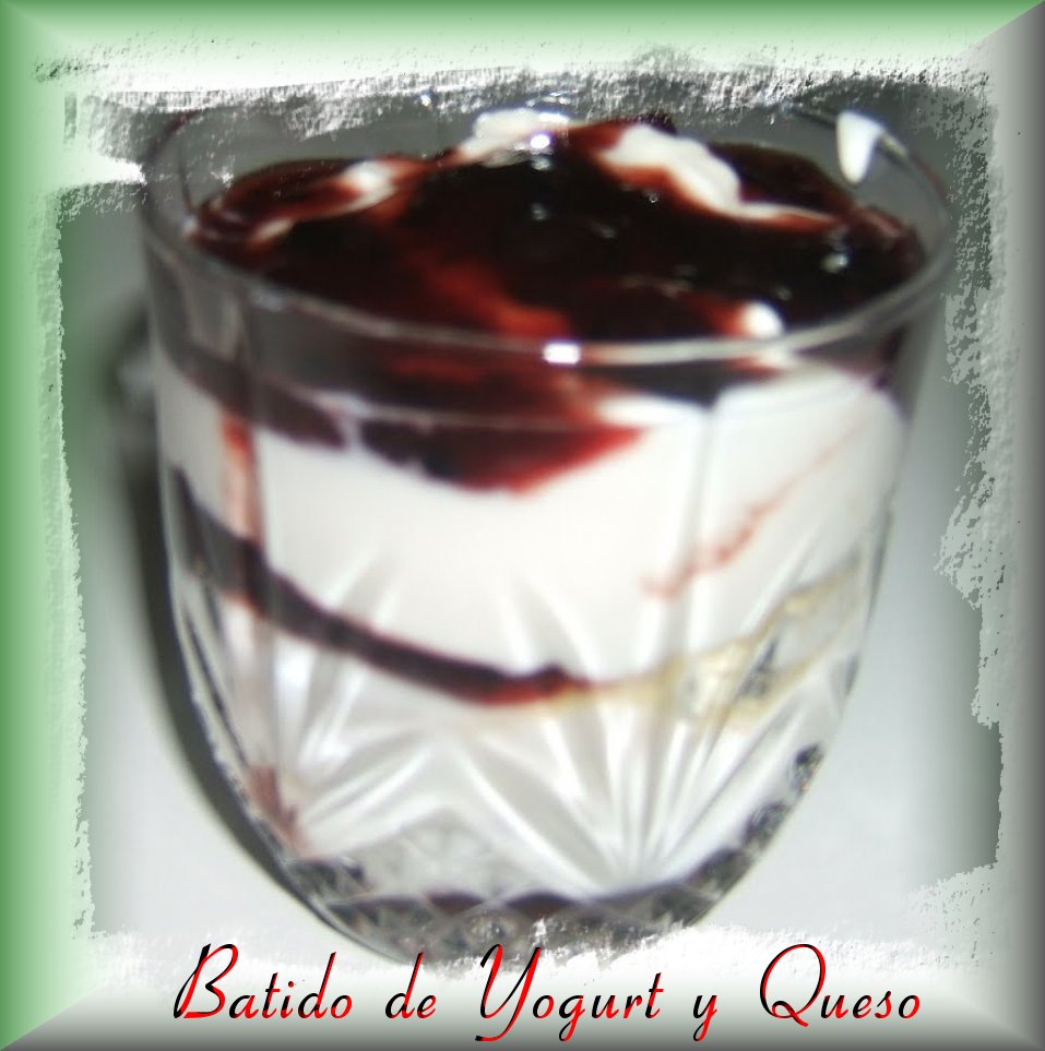 Batido de Yogurt y Queso 1