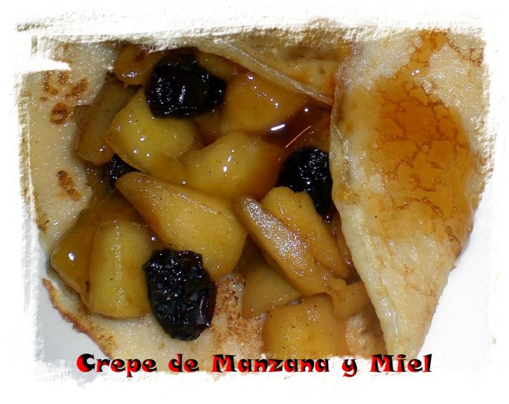 Crepe de Manzana y Miel 1
