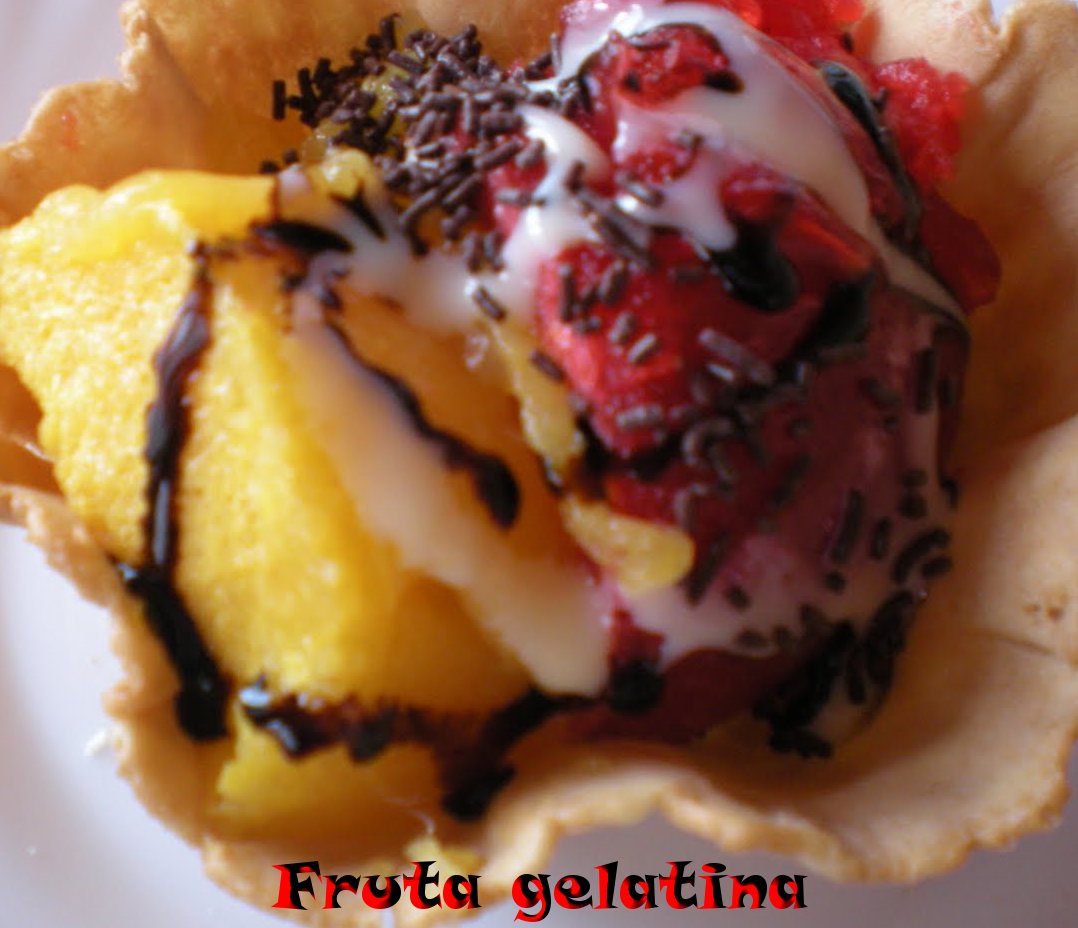 Gelatina de Frutas 1