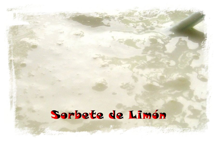 Sorbete de Limón 1