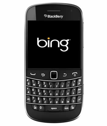 Bing es ahora el motor de búsqueda predeterminado de BlackBerry