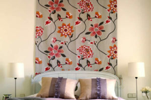 Decora tu casa con paneles estampados de tela 10
