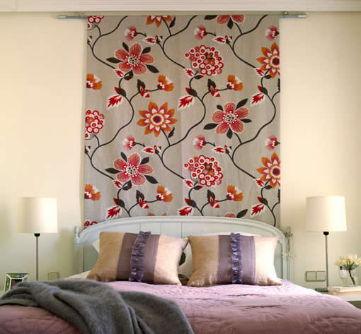 Decora tu casa con paneles estampados de tela 1