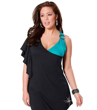 Top moderno talla grande de Benize