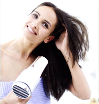 Uso del secador y caída del cabello 1