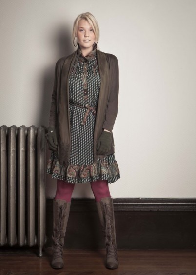 Vestido de talla grande de Coquette