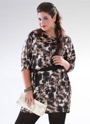 Vestido de tallas grandes de mujer de la tienda online Benize