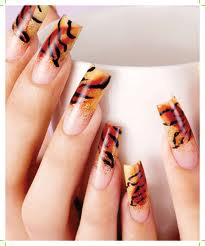 uñas leopardo