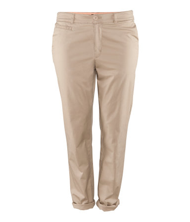 Chinos blancos de H&M+
